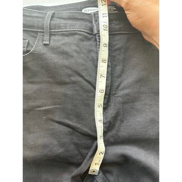 Old Navy Super Skinny High Rise Jeans Size 14 Black - Picture 6 of 8